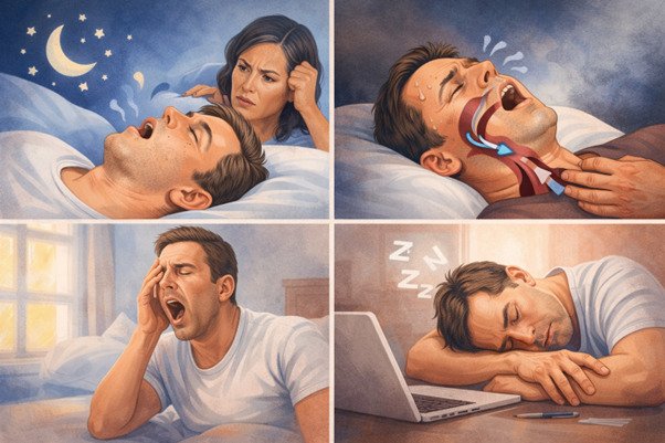 Warning signs that snoring may be more than “just snoring
